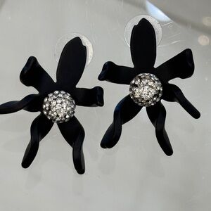 Lele Sadoughi Crystal Resin Earrings